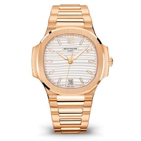 patek philippe nautilus rose gold womens|Patek Philippe Nautilus rose gold price.